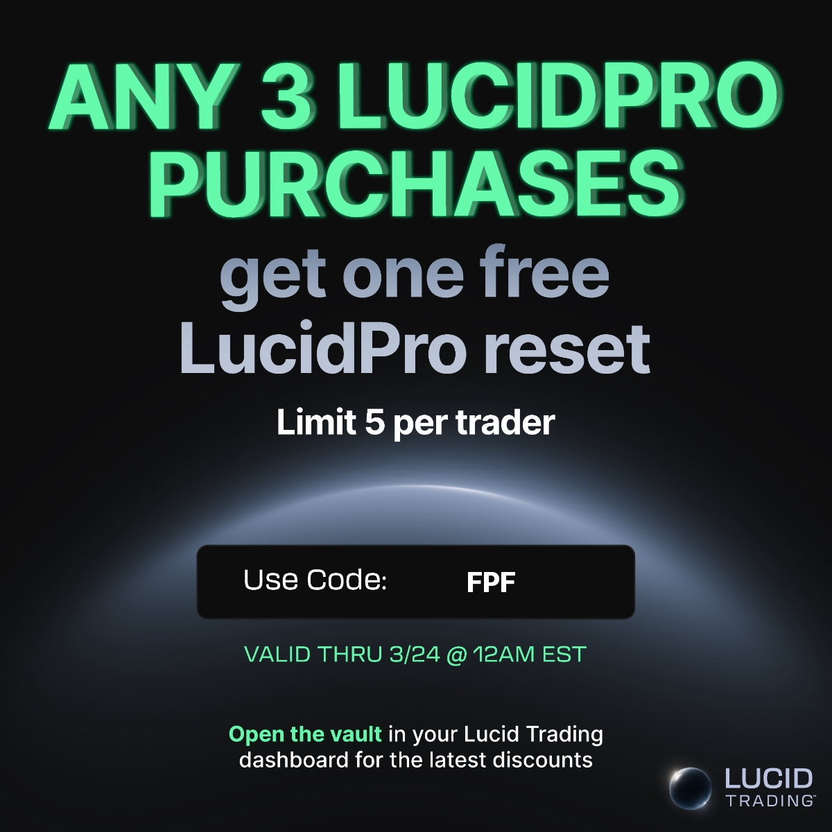 Lucid Trading Buy 3 Get 1 Free Promo Code