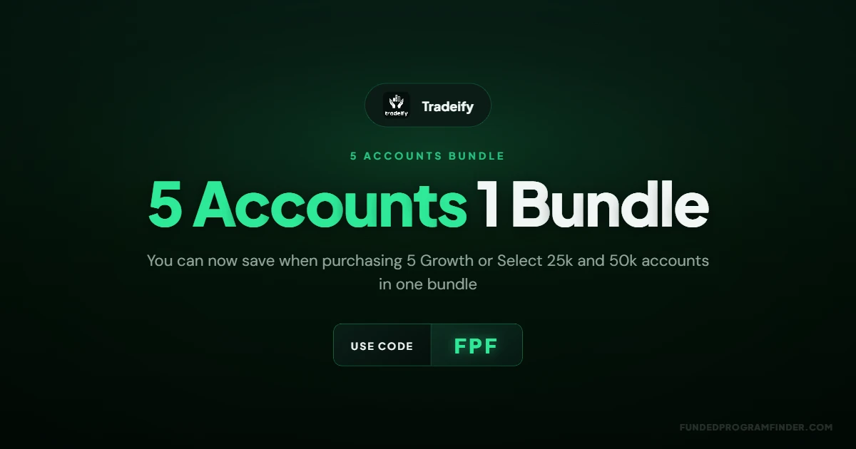 Tradeify 5-Account Bundle Announcement