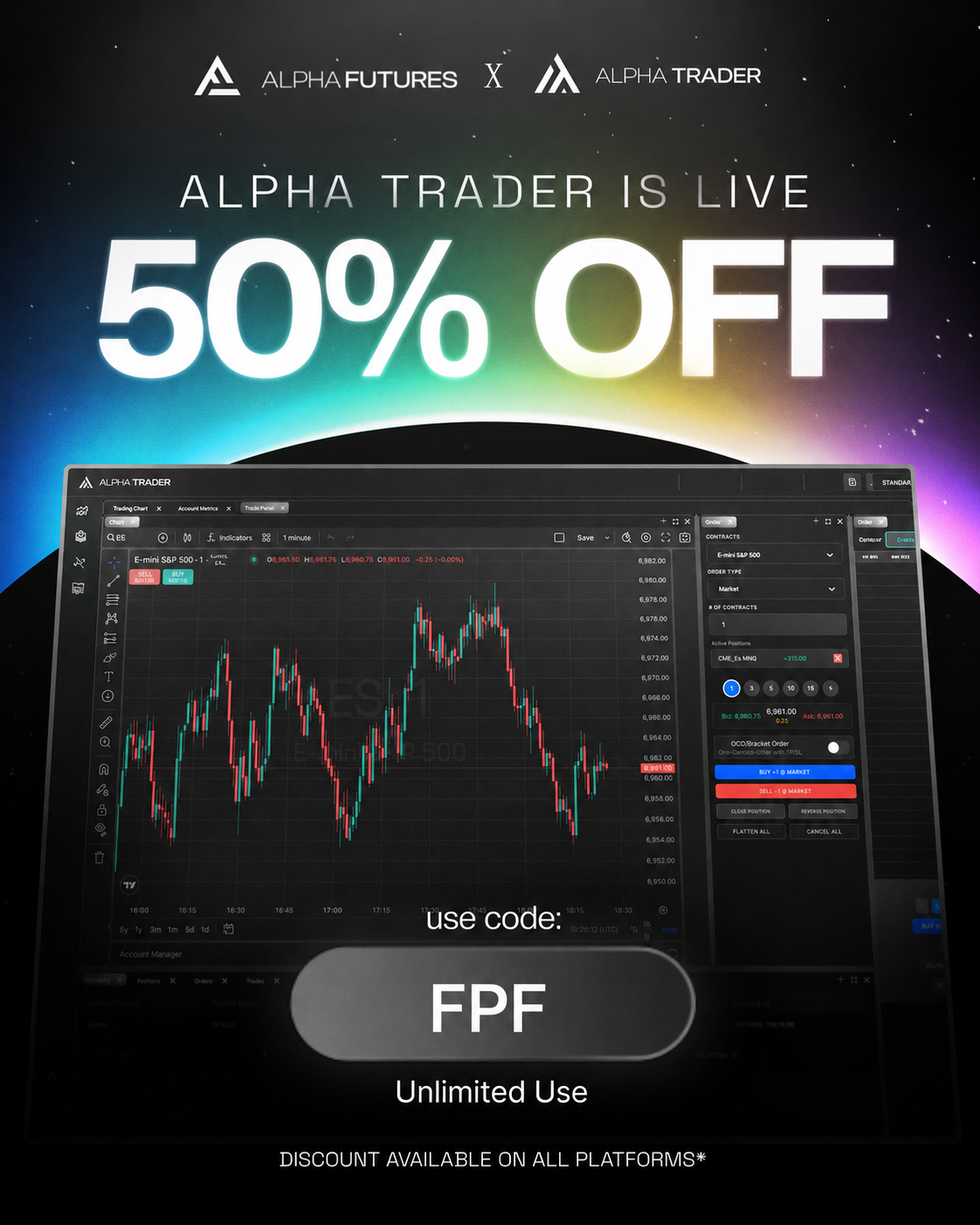 Alpha Futures Alpha Trader Flash Sale