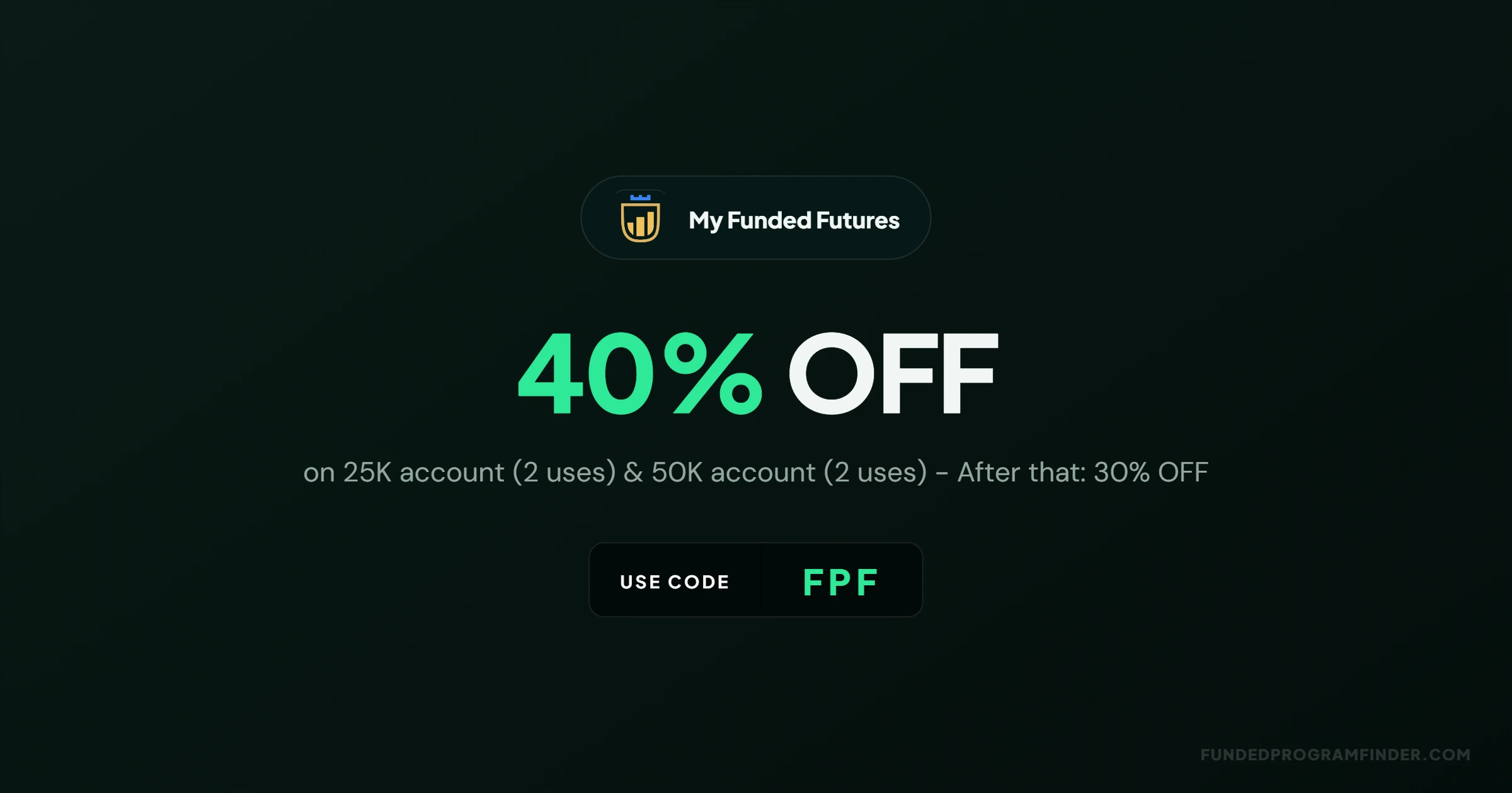 My Funded Futures Flex Promo