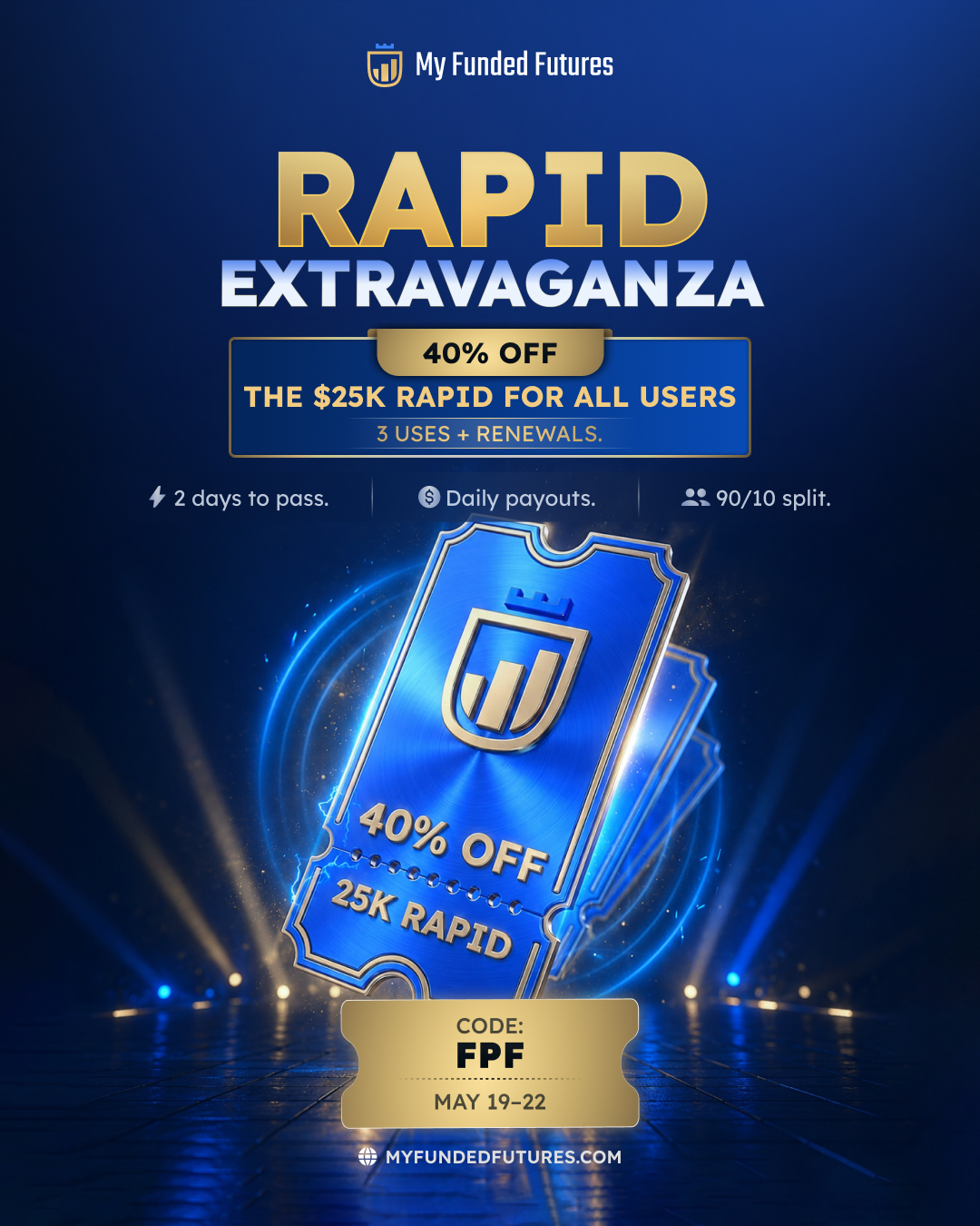 MFFU Rapid Extravaganza Sale