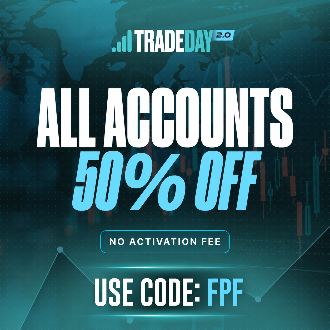 TradeDay 50% OFF Promo