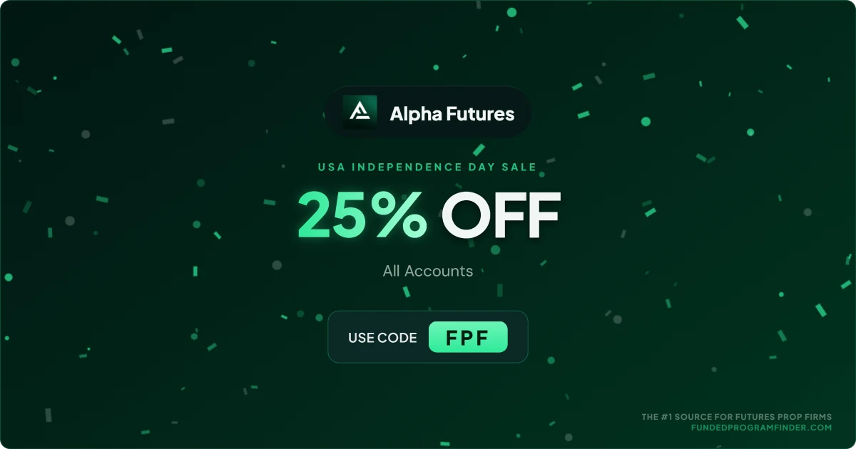 Alpha Futures 25% OFF Sale