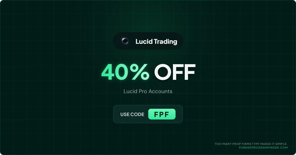 Lucid Trading Promotion